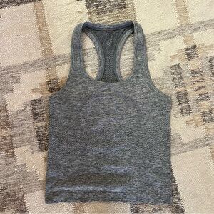 Lululemon Gray Racerback Tank Top